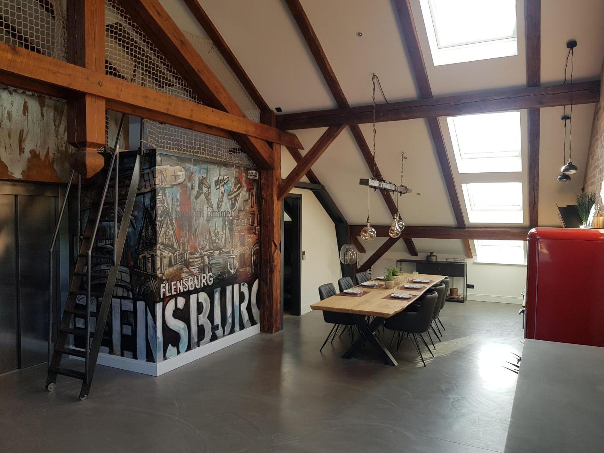 Penthouse Am Alten Zeughaus Flensburg Eksteriør bilde